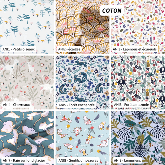 Bavoir naissance évolutif bi-colore personnalisable