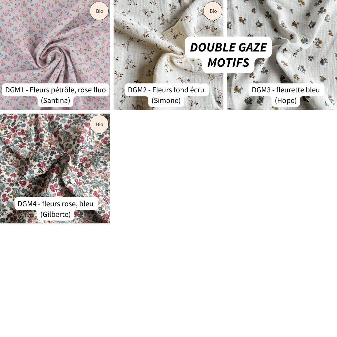 5 lingettes lavables personnalisables éponge biologique