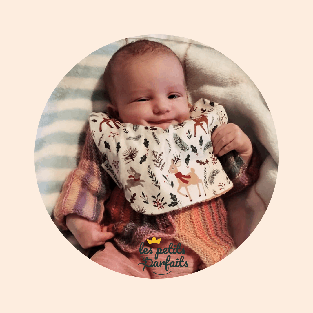 Bavoir naissance évolutif personnalisable