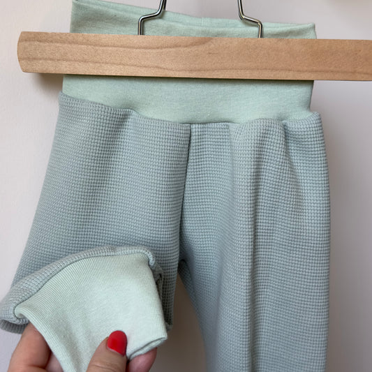 Sarouel Uni I Vert de Gris