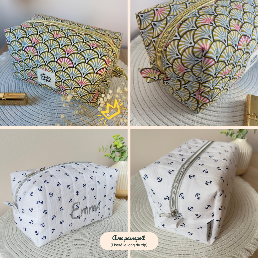 Trousse de toilette personnalisable