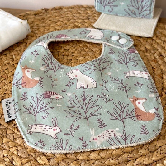 Coffret de Noël bébé personnalisé - Ours renards et lapins