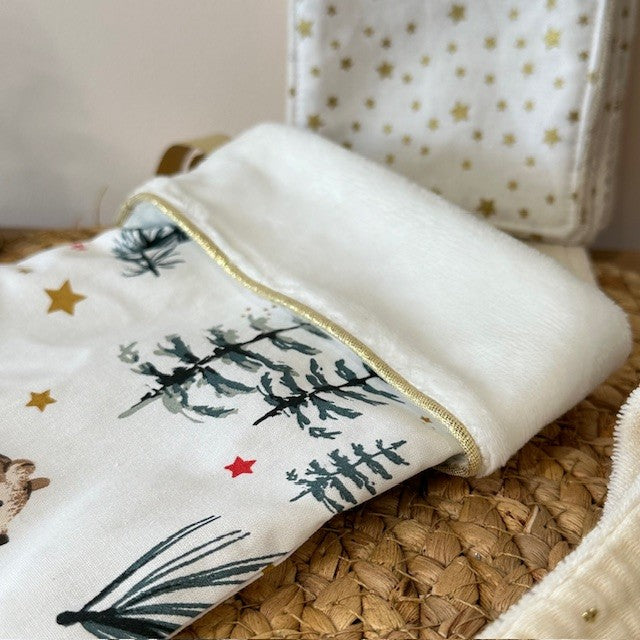 Coffret Noël à composer - Ours et forêt enneigée
