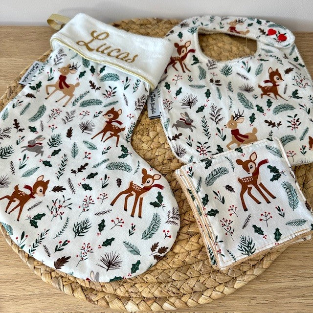 Coffret Noël à composer - Daims bambis et lapins