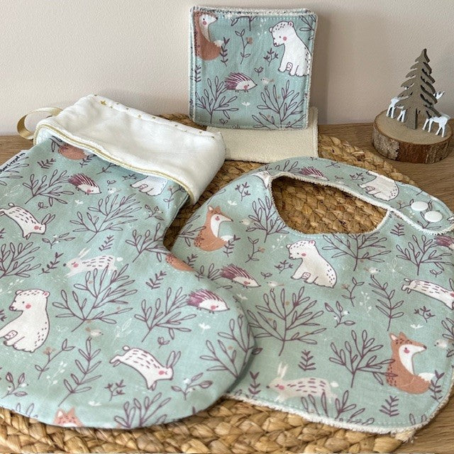 Coffret Noël à composer - Ours renards et lapins