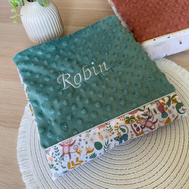 Couverture pour bébé personnalisée