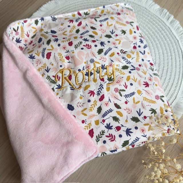 Couverture pour bébé personnalisée