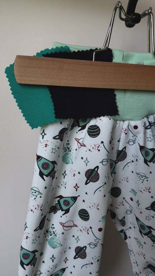 Sarouel évolutif I Fusées et Planètes Blanc