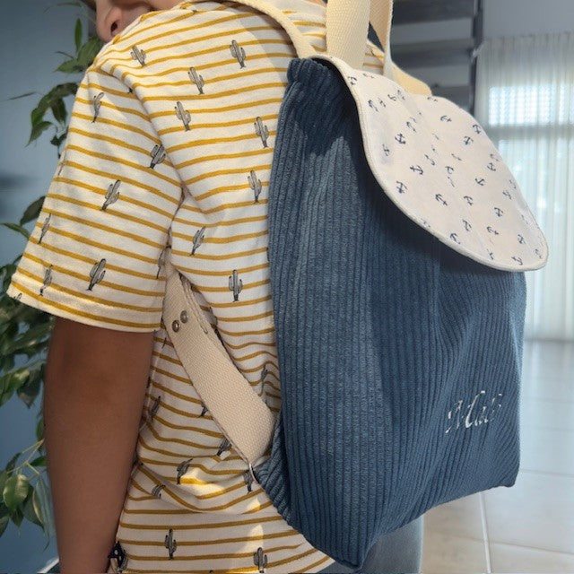 Sac à dos pour garçon parfait pour la rentrée en maternelle à personnaliser pour un look unique et craquant