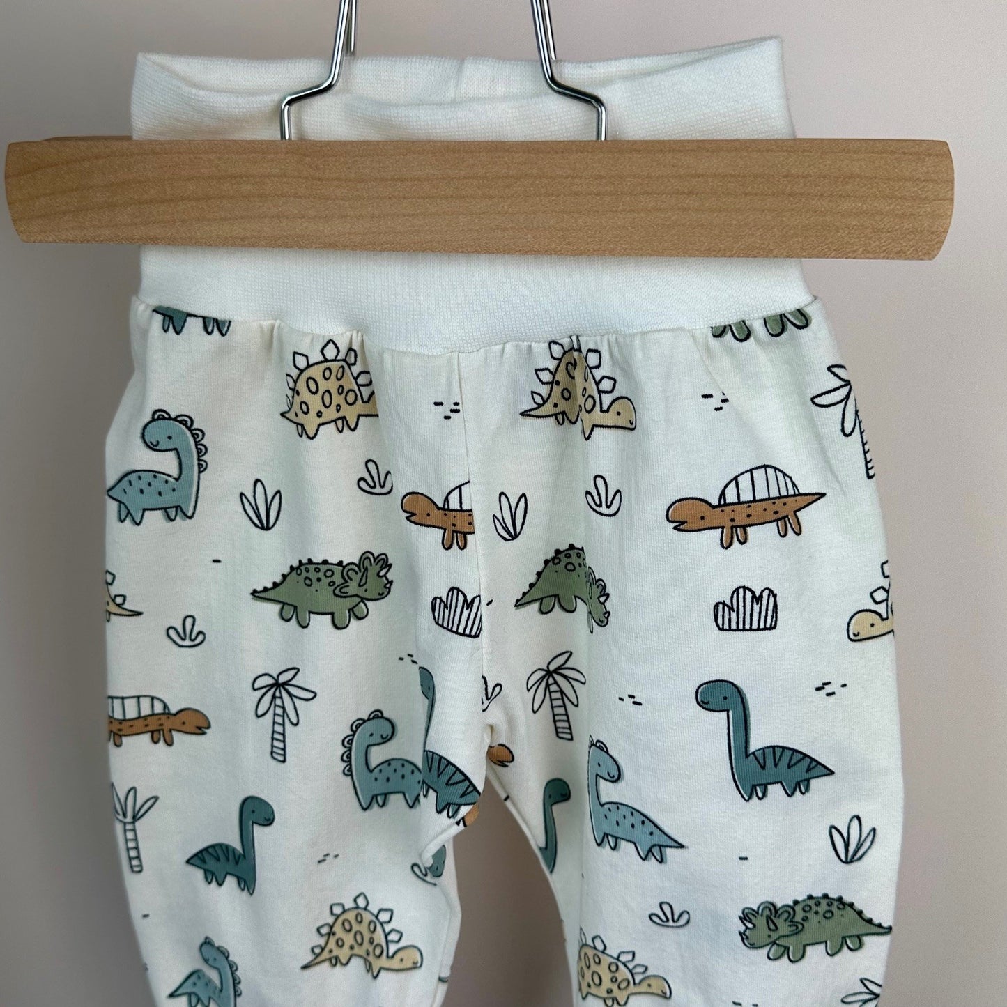 pantalon sarouel rigolo avec motifs dinosaures pour bébé et enfant garçon