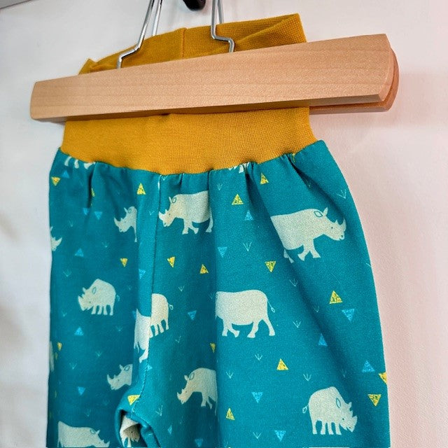 Sarouel motif hippopotames