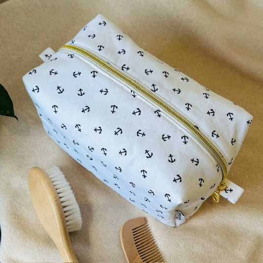 Trousse de toilette Thème Ancres marines