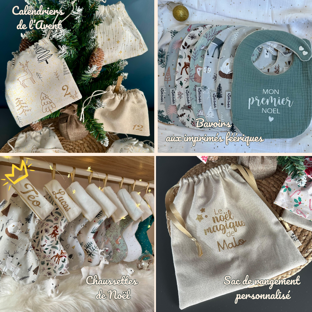 Accessoires de Noël personnalisés pour enfant 🎄⭐️