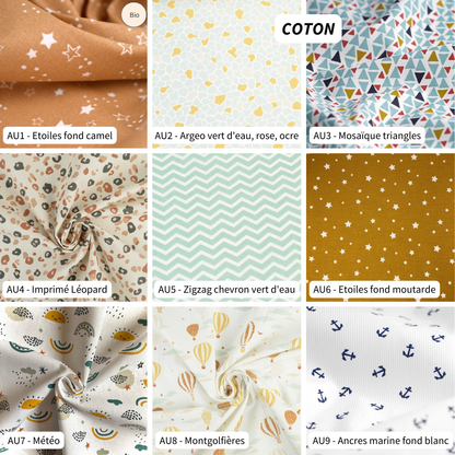 Gant de toilette personnalisable bébé et enfant