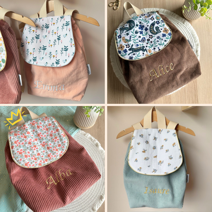 Sac à dos Maternelle fille personnalisé