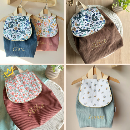 Sac à dos Maternelle fille personnalisé