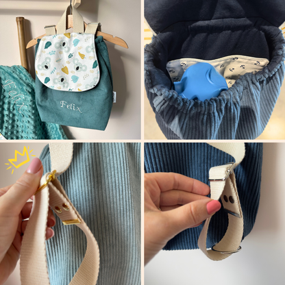 Sac à dos Maternelle garçon personnalisé