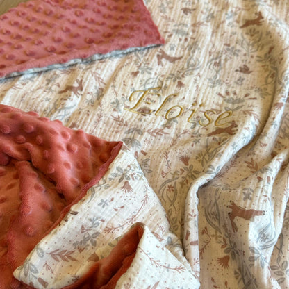 Couverture personnalisée enfant avec prénom (Modèle Enfant)