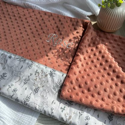 Couverture bébé personnalisée avec prénom (Modèle Bébé)