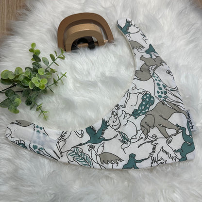 Bandana Thème animaux de la jungle