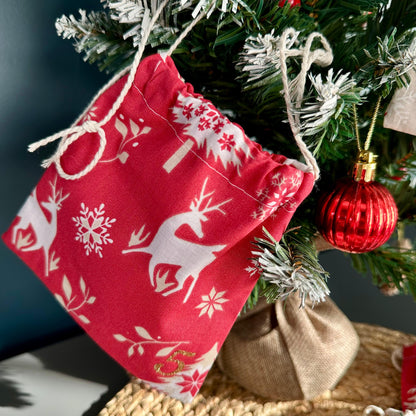 Calendrier de l’Avent en tissu personnalisé