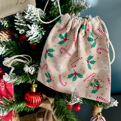 Calendrier de l’Avent en tissu personnalisé