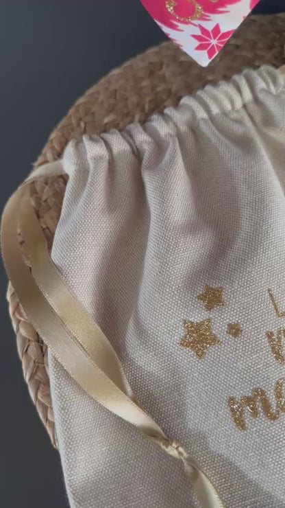 Calendrier de l’Avent en tissu personnalisé