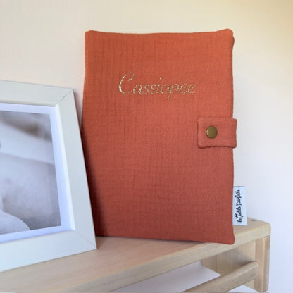 Protège carnet de santé à Personnaliser - Motif plein