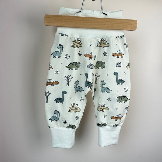 Sarouel pour garçon bébé ou enfant avec d'adorables motifs dinosaures