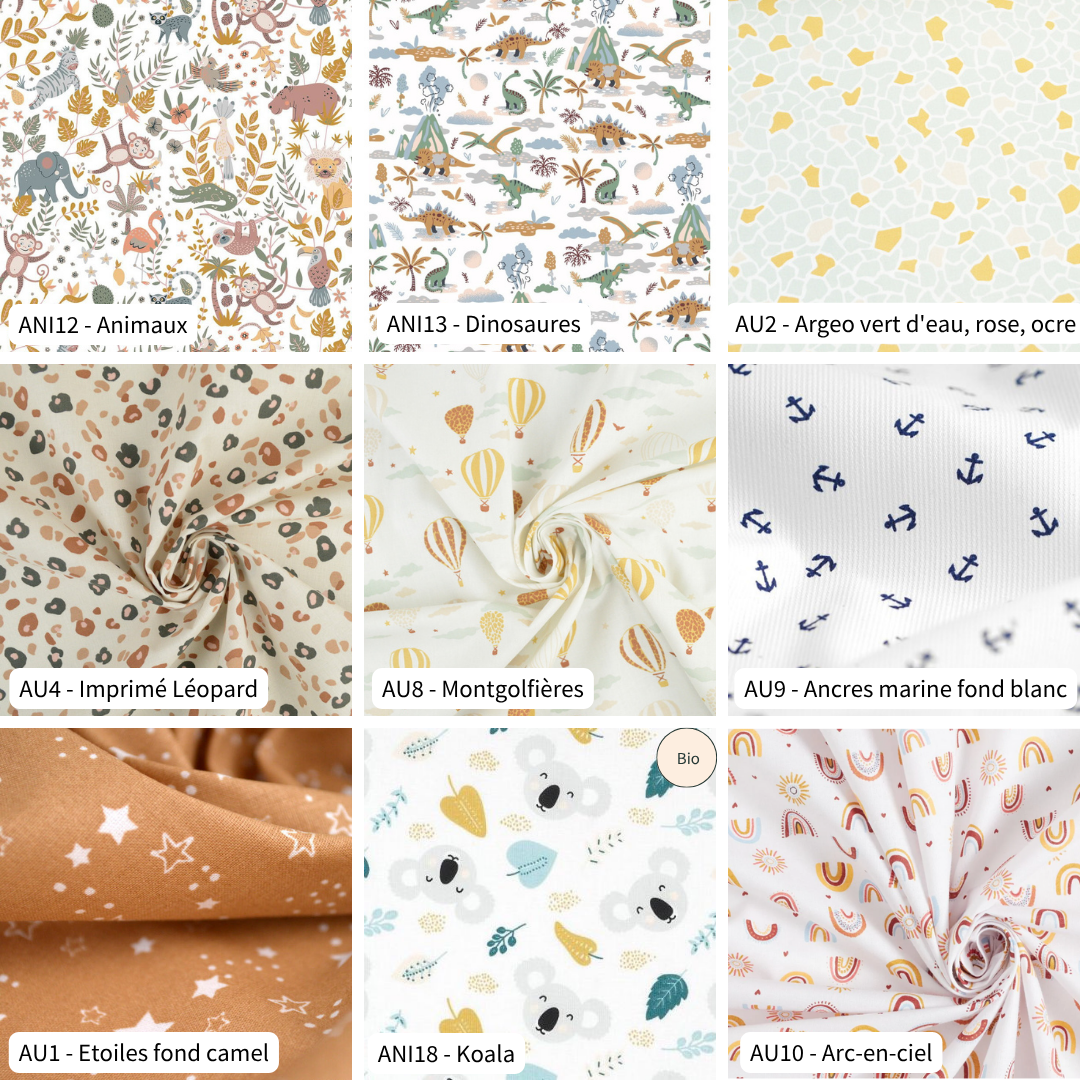 Coussin bébé personnalisable