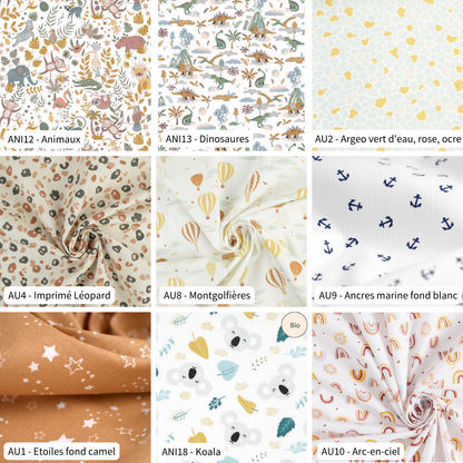 Coussin bébé personnalisable