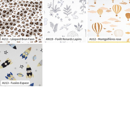 Coussin bébé personnalisable