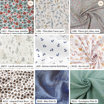 Protège livret de famille personnalisé - motif plein