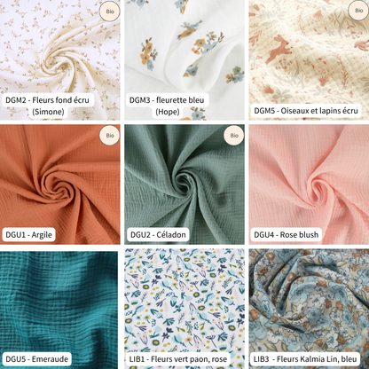 Marque-page personnalisé en tissu I Cadeau maîtresse, maman, mamie